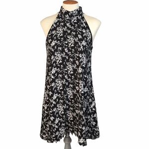 Altar'd State Black and White Floral Dress Size S